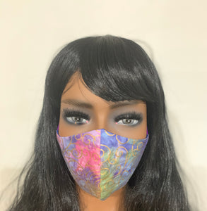 “Colorful Creation” Handmade Face Mask