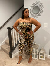 Load image into Gallery viewer, 🐆Cheetah Print Tube Jumpsuit🐆
