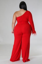 Load image into Gallery viewer, Curvy (Plus) She’s Fancy Jumpsuit
