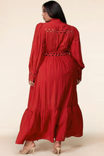 Load image into Gallery viewer, ❤️❤️Curvy (Plus) Ravishing Red Maxi Dress❤️❤️
