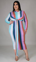 Load image into Gallery viewer, Curvy (Plus) Beauty Stripes Dress
